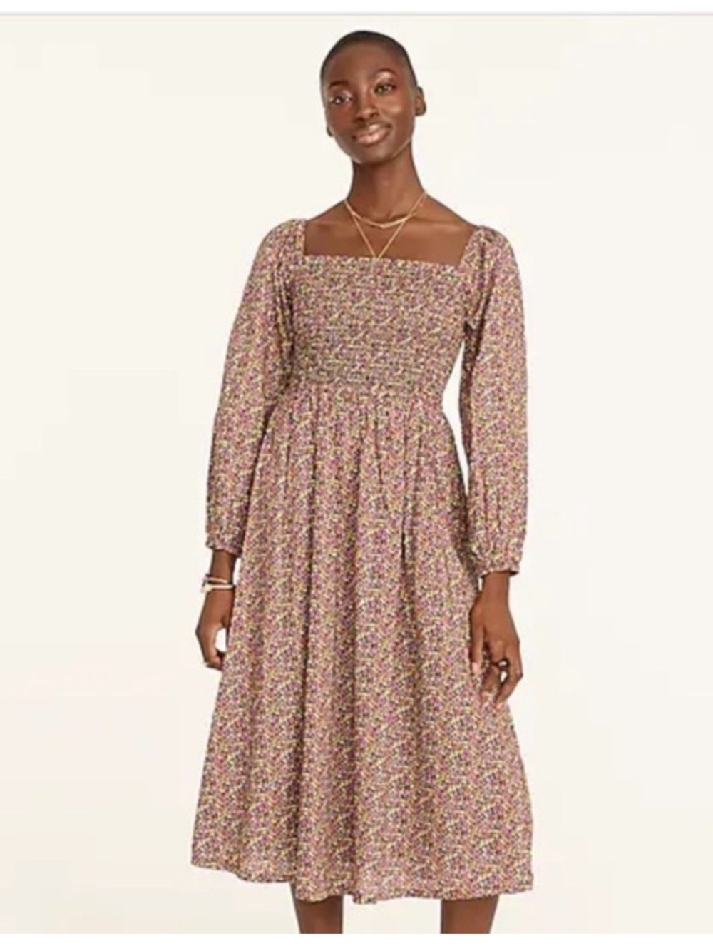 J. Crew Daydream Dress in Liberty Busy Izzy Fabric Sz S